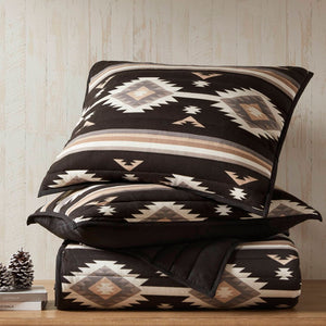 English Elm 3-piece Full Queen Quilt Set Knit Face Microfiber Reverse Farmhouse Bedroom Bedding B035P482965