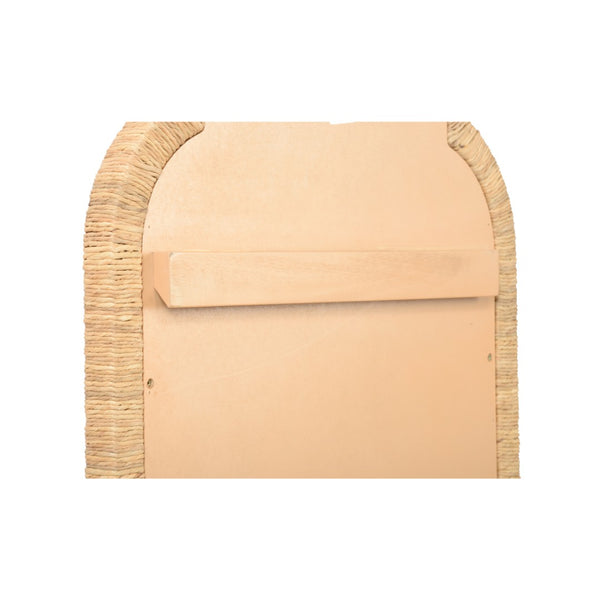 Chelsea House Eden Hand-Wrapped Jute Mirror 40" X 24.25" — Lisa Kahn Designer Accent For Coastal, Boho & Modern Spaces 370026