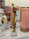 Gold Leaf Vase Gold 370032 Chelsea House