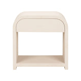 Vail Side Table White/Cream 370038 Chelsea House