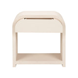 Vail Side Table White/Cream 370038 Chelsea House