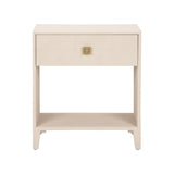 Parker Side Table White/Cream 370040 Chelsea House