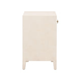 Parker Side Table White/Cream 370040 Chelsea House