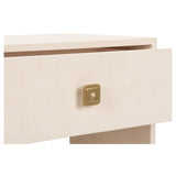 Parker Side Table White/Cream 370040 Chelsea House