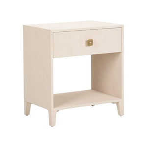 Parker Side Table White/Cream 370040 Chelsea House