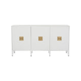 Burns Credenza White/Cream 370044 Chelsea House