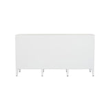 Burns Credenza White/Cream 370044 Chelsea House