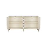 Sloan Street Cabinet White/Cream 370048 Chelsea House