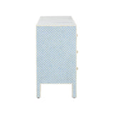 Milford Dresser White/Cream, Blue 370050 Chelsea House