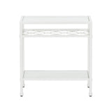 Pacific Coast Side Table White/Cream 370061 Chelsea House