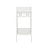 Pacific Coast Side Table White/Cream 370061 Chelsea House