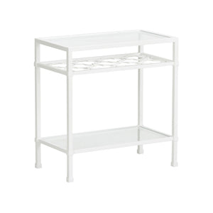 Pacific Coast Side Table White/Cream 370061 Chelsea House