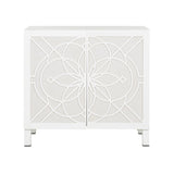 Flower of Life Cabinet White/Cream 370071 Chelsea House