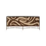 Williams Console Brown, White/Cream 370074 Chelsea House