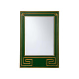 Greek Hall Mirror Green, Gold 370088 Chelsea House