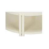 Rosemary Cocktail Table White/Cream 370097 Chelsea House