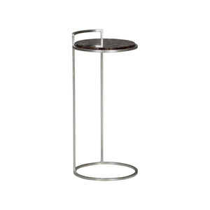 Oleron Side Table Silver, Purple 370122 Chelsea House