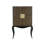 Talia Bar Cabinet Black, Brown 370125 Chelsea House