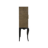 Talia Bar Cabinet Black, Brown 370125 Chelsea House