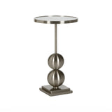 Tower Buffet Lamp Gold, White/Cream 70141 Chelsea House