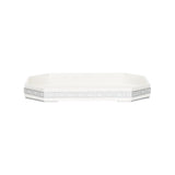 Ambrose Tray White/Cream, Silver 370159 Chelsea House