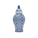 Mariko Ginger Jar Blue, White/Cream 370167 Chelsea House