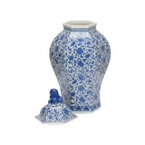 Mariko Ginger Jar Blue, White/Cream 370167 Chelsea House