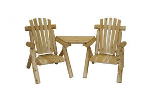 Homeroots 72" X 36" X 39"  Natural Wood Visa-tete  Wood 370280