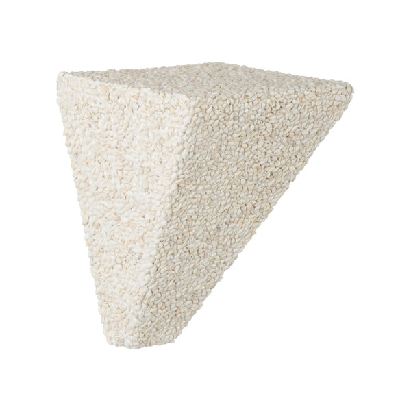 Chelsea House Shell Shell Bracket Handcrafted In White With Natural Shells — Coastal Boho Wall Sconce For DéCor 370282
