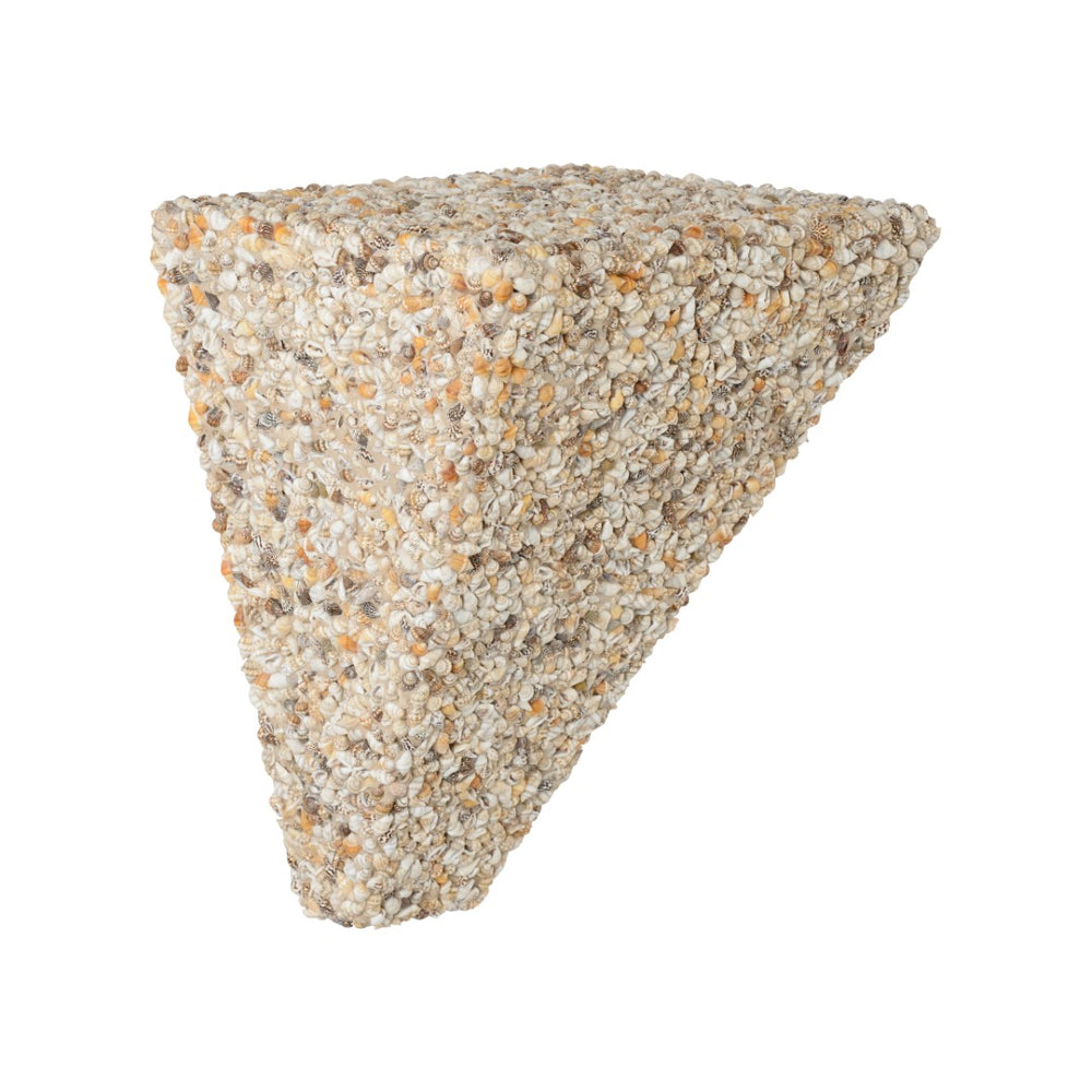 Chelsea House Shell Bracket Handcrafted Natural Shell Wall Sconce By Jamie Merida — Coastal Texture, 12"H X 10"W 370283