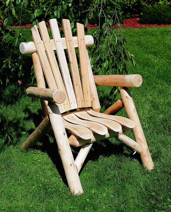 Homeroots 28" X 30" X 39"  Natural Wood Lounge Chair  Wood 370285