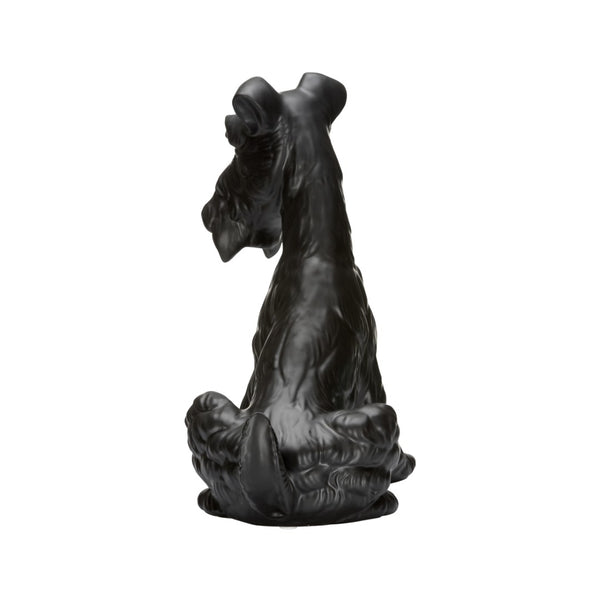 Chelsea House Henry Matte Black Dog Statue — Petite Ceramic Home Accent, Minimalist Silhouette For Shelves & Gifts 370312