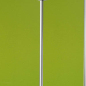 Homeroots 212 X 1 X 71 Green Metal 6 Panel Screen Green Metal 370382