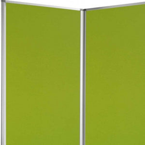Homeroots 318" X 1" X 71" Green, Metal, 9 Panel, Screen Green Metal 370383