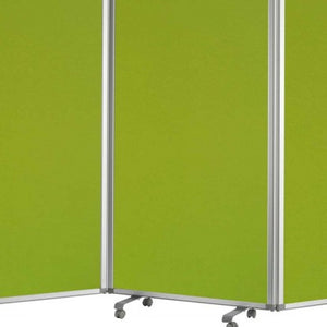 Homeroots 318" X 1" X 71" Green, Metal, 9 Panel, Screen Green Metal 370383