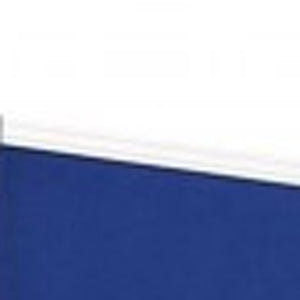 Homeroots 212 X 1 X 71 Blue Metal 6 Panel Screen Blue Metal 370384