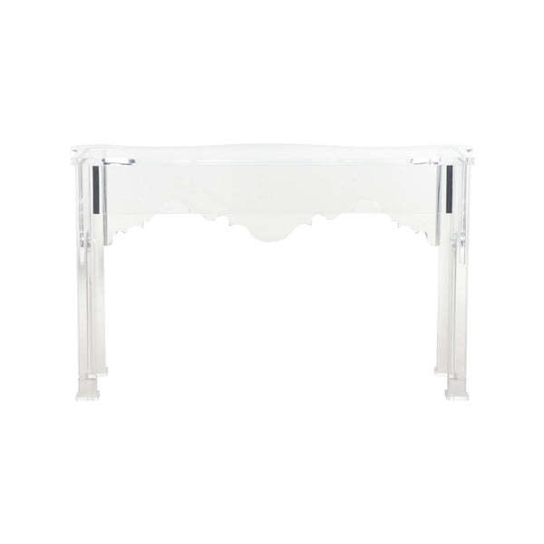 Chelsea House Kensington Console - Elegant Design For Modern Spaces, Perfect For Entryways And Living Areas Clear  370391