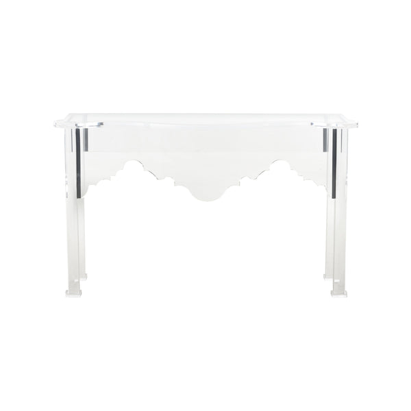 Chelsea House Kensington Console - Elegant Design For Modern Spaces, Perfect For Entryways And Living Areas Clear  370391