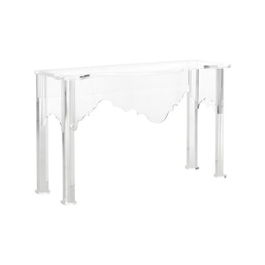 Chelsea House Kensington Console - Elegant Design For Modern Spaces, Perfect For Entryways And Living Areas Clear  370391