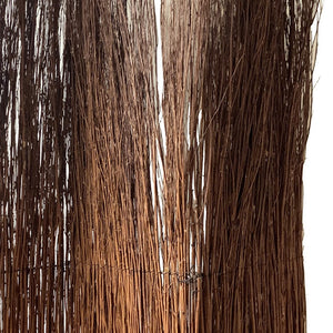 Homeroots 7' Rustic Willow Branch Three Panel Room Divider Screen  Wicker 370391