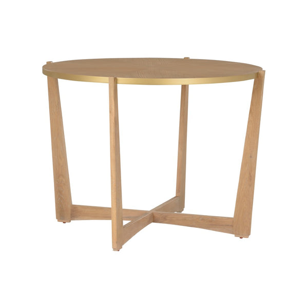 Chelsea House Ardoise Cerused Oak Center Table — French Mid-Century Modern Design By Jamie Merida, 31"H X 38"W 370401
