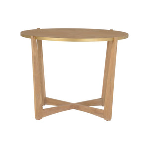 Chelsea House Ardoise Cerused Oak Center Table — French Mid-Century Modern Design By Jamie Merida, 31"H X 38"W 370401