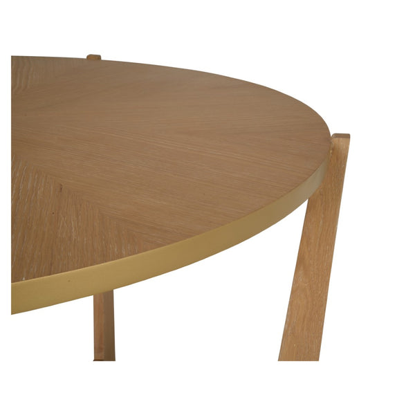 Chelsea House Ardoise Cerused Oak Center Table — French Mid-Century Modern Design By Jamie Merida, 31"H X 38"W 370401