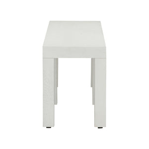 Chelsea House Lambeth Parsons Coffee Table In Crisp White — Low-Profile 60" Durable Surface For Modern Living Rooms 370412