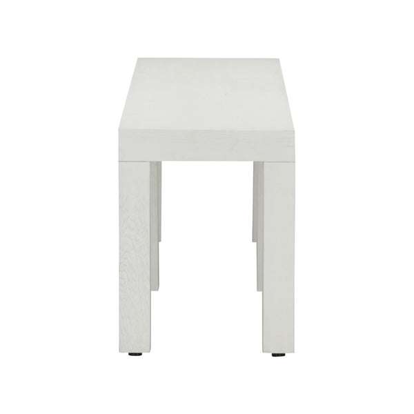Chelsea House Lambeth Parsons Coffee Table In Crisp White — Low-Profile 60" Durable Surface For Modern Living Rooms 370412