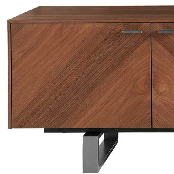 Homeroots 71” Contemporary Media Tv Stand  Manufactured Wood 370431