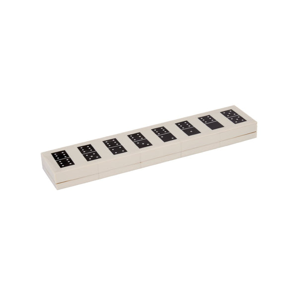 Chelsea House Domino Elegant Box Set With Chips — Premium Durable Tiles, Compact Decorative Game For Family Nights 370474