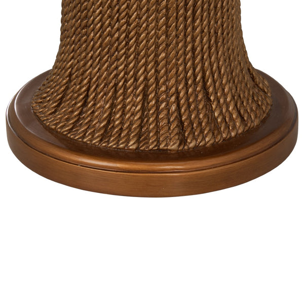 Chelsea House Tassel Side Table With Faux White Marble Top, Antique Gold Leaf & Antiqued Silver Accents — Bradshaw Orrell Designer Piece 370526