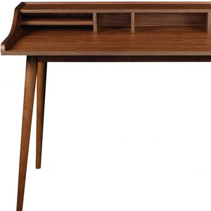 Homeroots 47" Brown Writing Desk   370543
