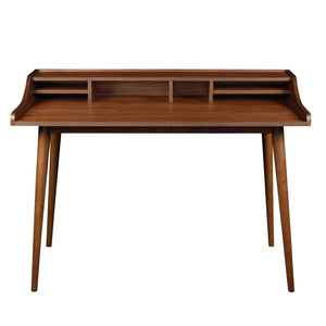 Homeroots 47" Brown Writing Desk   370543